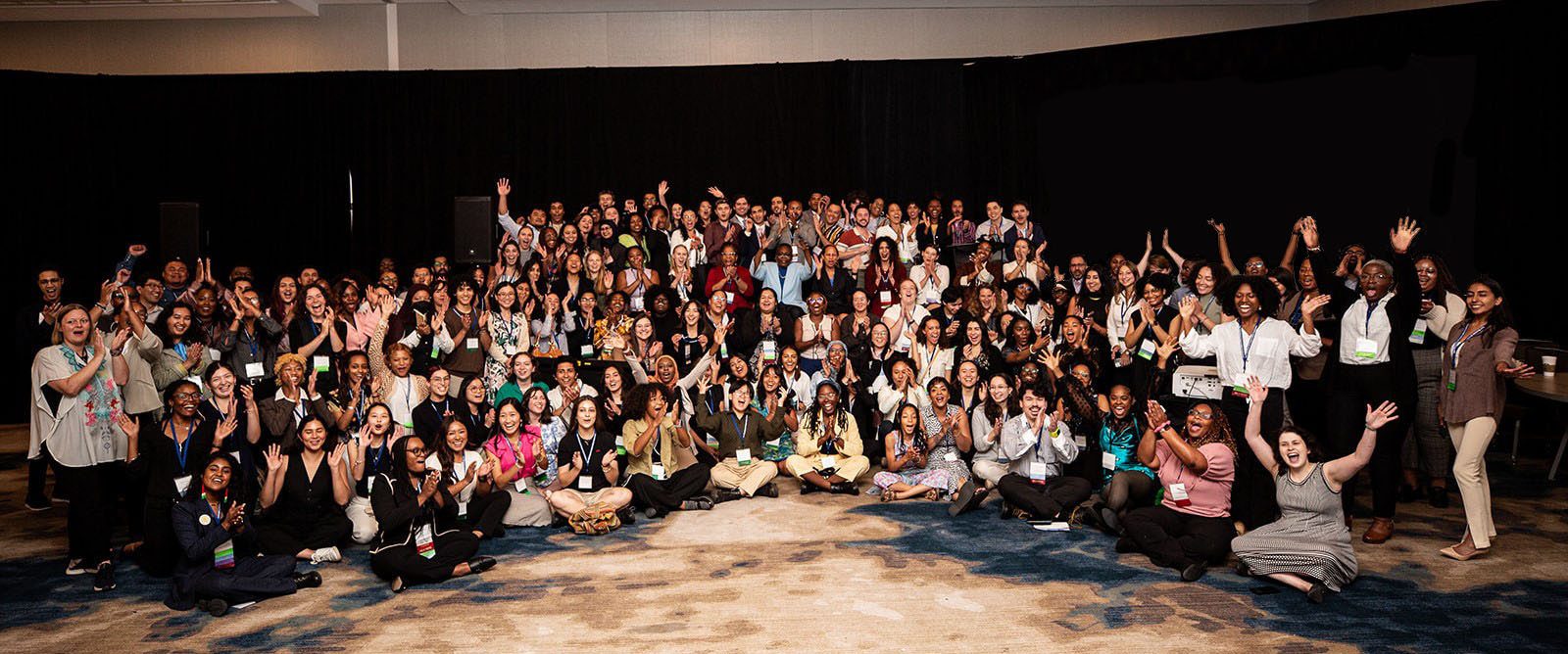 Group photo of all attendees at the 2024 New Horizons in Conservation Convening, held in D.C.